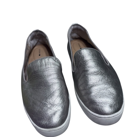 Birdies Metallic Gold Slip-On Sneakers - Picture 4 of 7